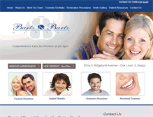 Tablet Screenshot of bartzandbartzdental.com